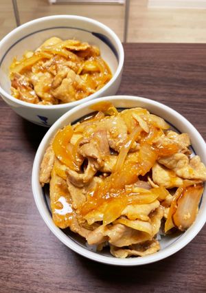 簡単パワー！豚ロース丼-レシピのメイン写真