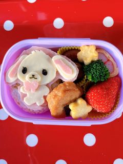 しろうさのお弁当-レシピのメイン写真