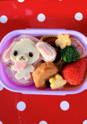 しろうさのお弁当-レシピのメイン写真