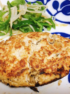 豆腐ザーサイハンバーグ-レシピのメイン写真