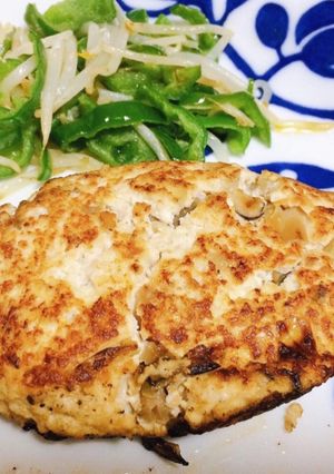 豆腐ザーサイハンバーグ-レシピのメイン写真