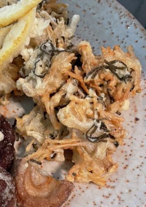 えのきと塩昆布の天ぷら-レシピのメイン写真