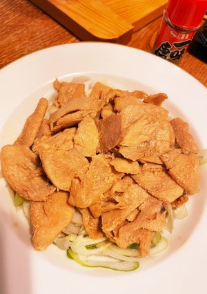 鶏胸肉のうす焼き醤油風味-レシピのメイン写真