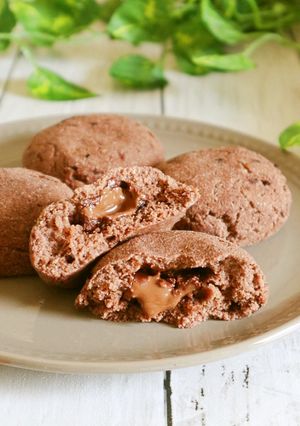 レンジで簡単！低糖質おからチョコパン-レシピのメイン写真