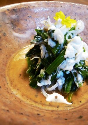 青菜としらすの白身よせ-レシピのメイン写真
