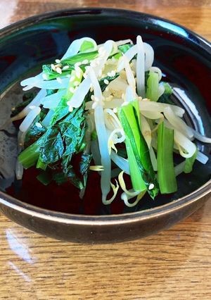 5分でできる！小松菜のごま風味和え-レシピのメイン写真