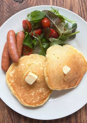 日曜日のホットケーキ-レシピのメイン写真