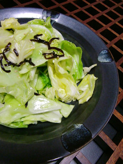 焼鳥屋さんの~塩昆布キャベツ♥レタスでも-レシピのメイン写真