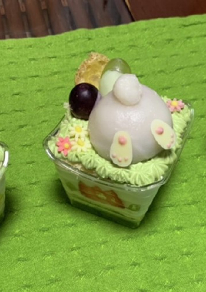 イースター☆苺大福の兎おしりケーキだよ♡-レシピのメイン写真