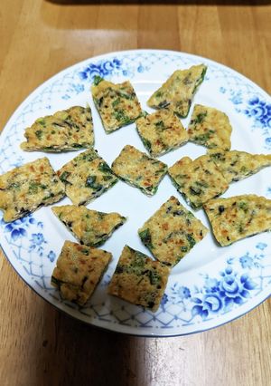 離乳食後期〜納豆ひじきニラのチヂミ-レシピのメイン写真
