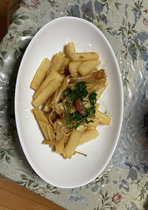長芋の醤油バター炒め-レシピのメイン写真