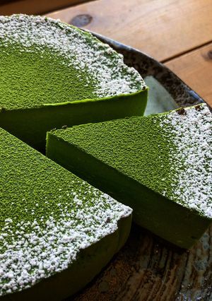 抹茶のチーズケーキ-レシピのメイン写真