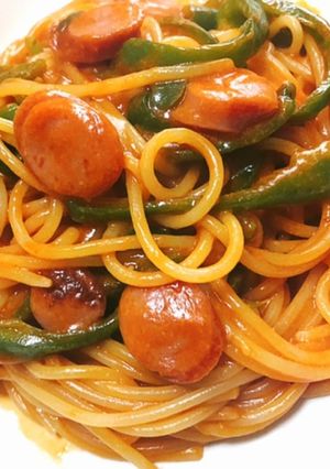 混ぜ混ぜ！クリーミーナポリタン-レシピのメイン写真