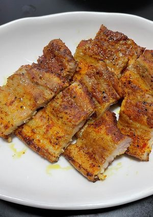 豚バラ肉のスパイス焼き-レシピのメイン写真