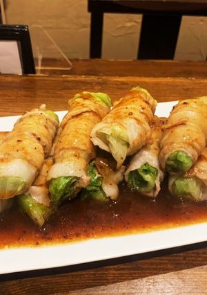 簡単すぎる！レタスの豚肉巻き-レシピのメイン写真