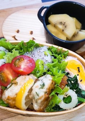 娘のお弁当　R4.4.18-レシピのメイン写真