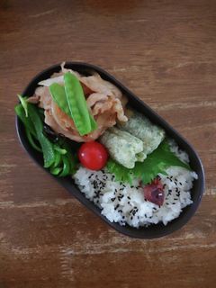 JK☆新玉ねぎ&豚ロースの生姜焼き弁当♪-レシピのメイン写真