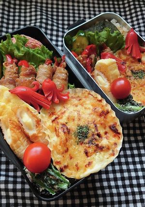 ❜22/4/18 豚バラパプリカ巻弁当-レシピのメイン写真