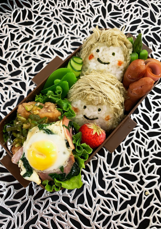 娘のお弁当2022.04.18-レシピのメイン写真