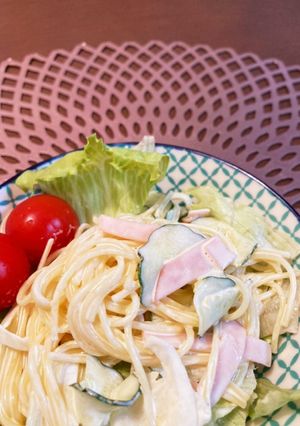 シロさんのスパゲッティサラダ-レシピのメイン写真