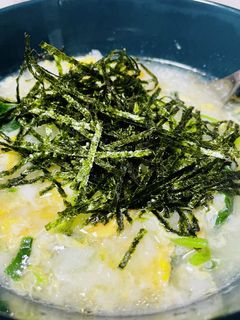 お冷ご飯で!簡単に!白だし卵クッパ-レシピのメイン写真