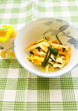 八方だしを使った酢の物-レシピのメイン写真