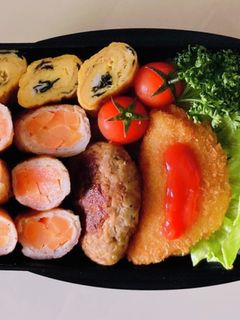 男子高校生弁当⑥ 2022/04/18-レシピのメイン写真