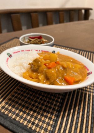 昭和レトロの甘口カレーライス-レシピのメイン写真