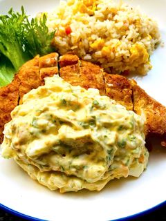 チキン南蛮でワンプレートランチ-レシピのメイン写真