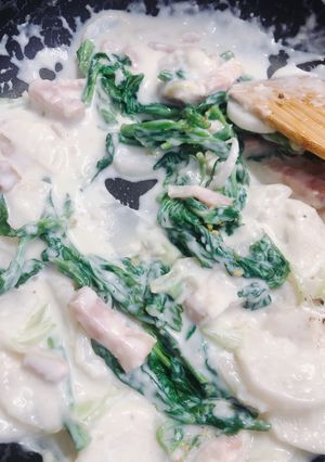 かぶとベーコンのクリーム煮-レシピのメイン写真
