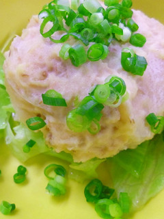 【病院】和風オニオンポテトサラダ【給食】-レシピのメイン写真
