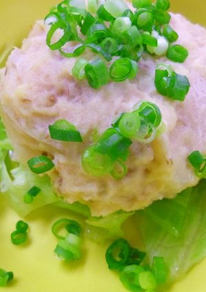 【病院】和風オニオンポテトサラダ【給食】-レシピのメイン写真