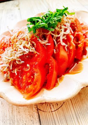 トマトのサラダ☆わさびドレッシング-レシピのメイン写真