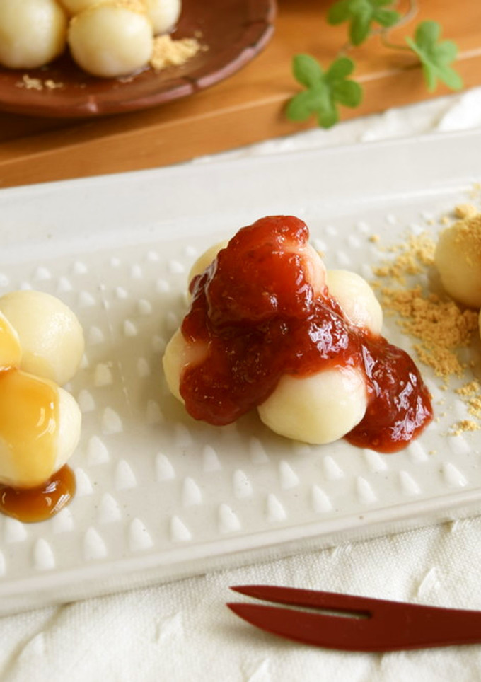 つるつるもちもち白玉だんご♪-レシピのメイン写真