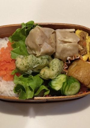 シウマイめんたい弁当-レシピのメイン写真