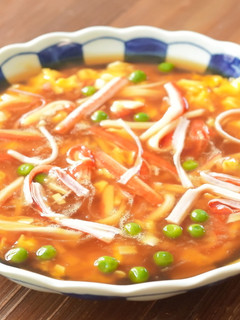 かに玉あんかけ-レシピのメイン写真