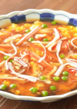かに玉あんかけ-レシピのメイン写真