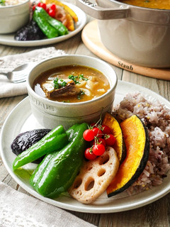 鯖缶和風だしスープカレー-レシピのメイン写真