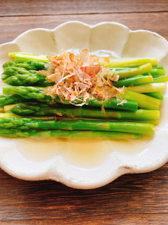 常備菜に!アスパラガスのおひたし-レシピのメイン写真