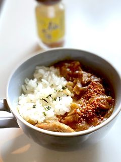 いつものカレーに七味唐辛子でピリ辛カレー-レシピのメイン写真