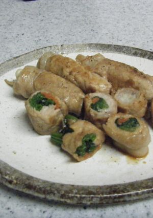 野菜の肉巻-レシピのメイン写真