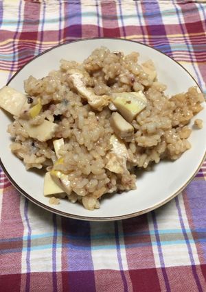 雑穀米入り　たけのこご飯（圧力鍋使用）-レシピのメイン写真