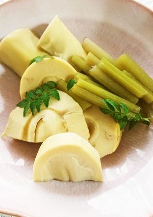 たけのことふきの煮物-レシピのメイン写真