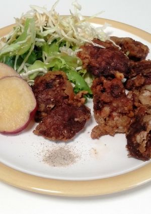 鶏レバーの唐揚げ-レシピのメイン写真