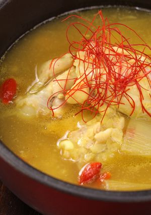 カレー風参鶏湯-レシピのメイン写真