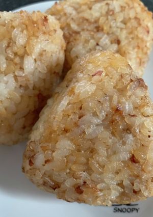 残りご飯でカリっと焼きおにぎり-レシピのメイン写真