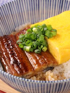 鰻玉丼-レシピのメイン写真