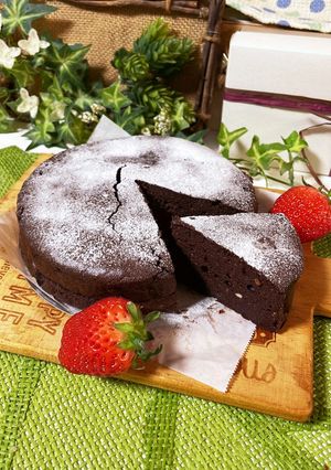 豆腐と米粉のチョコケーキ-レシピのメイン写真