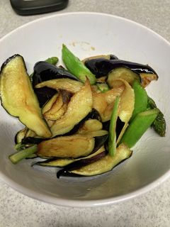 なすとアスパラの素揚げ-レシピのメイン写真