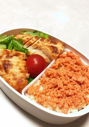 鮭オートミール弁当　4/19 火-レシピのメイン写真